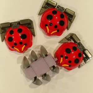 4/$15 🌻 Set of 4 Battle Bug McDonalds Toys